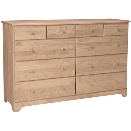 10-Drawer Dresser